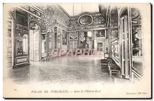 Cartes postales Palais De Versailles Salon de L&#39Ceil de Boeuf