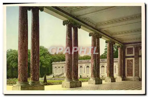 Ansichtskarte AK Chateau De Versailles Le peristyle