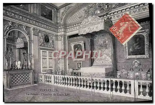 Cartes postales Palais De Versailles Chambre de Louis XIV