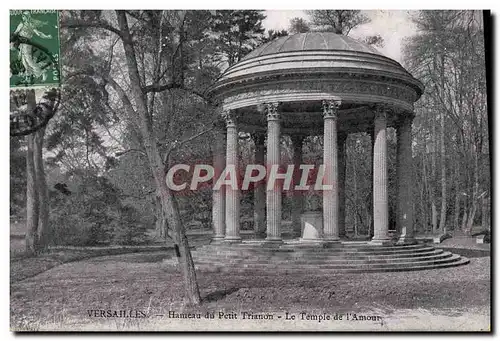 Ansichtskarte AK Chateau De Versailles Hameau du Petit Trianon Le temple de l&#39amour