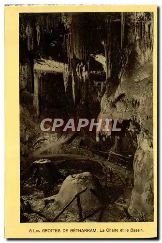 Cartes postales Les Grottes De Betharram La Chaire et le Bassin