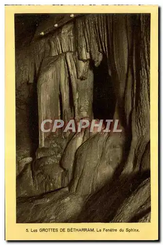 Ansichtskarte AK Les Grottes De Betharram La Fenetre du Sphinx