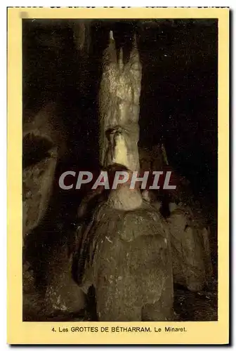 Cartes postales Les Grottes De Betharram Le minaret