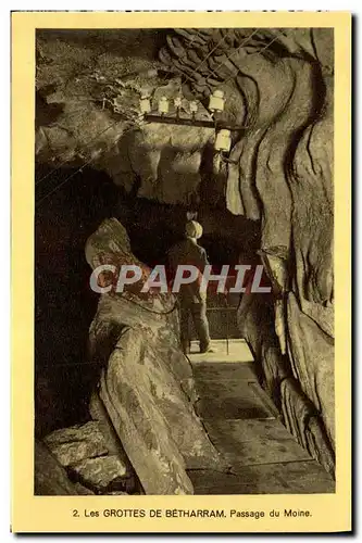 Cartes postales Les Grottes De Betharram Passage du Moine