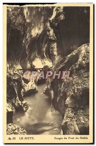 Cartes postales Le Jotty Gorges du Pont du Diable