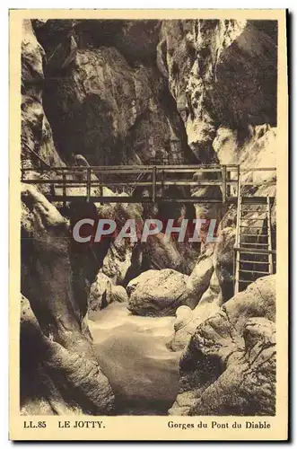 Cartes postales Le Jotty Gorges du Pont du Diable