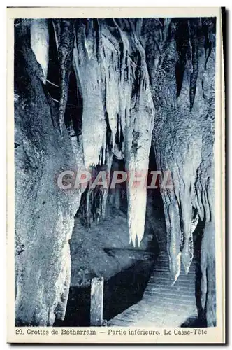 Cartes postales Grottes de Betharram Partie Inferieure Le casse Tete