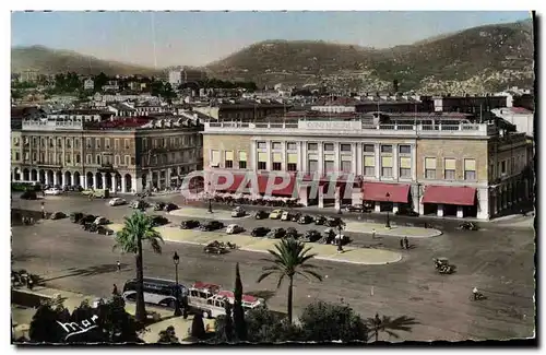 Moderne Karte Nice La Place Massena