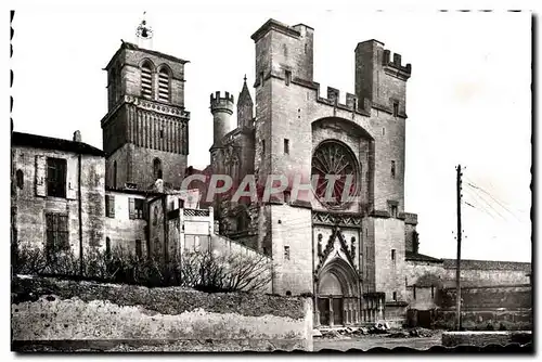 Cartes postales moderne Beziers La Cathedrale Saint Nazaire