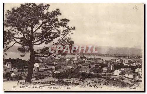 Cartes postales Saint Raphael Vue Generale