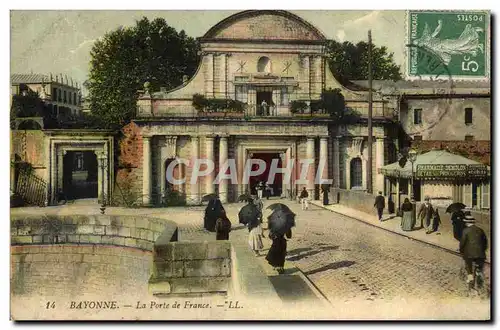 Cartes postales Bayonne La Porte de France