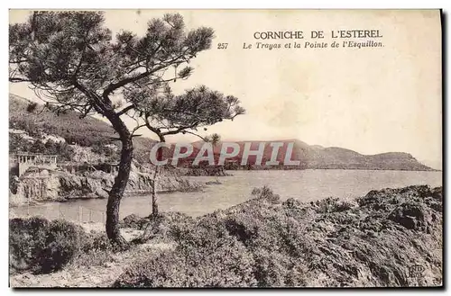 Cartes postales Corniche De L'Esterel Le Trayas Et La Pointe De I'Esquilon