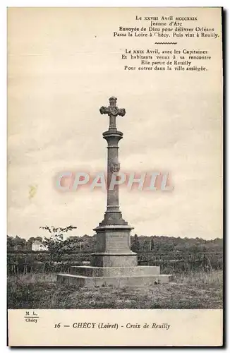 Cartes postales Checy Croix De Reuilly