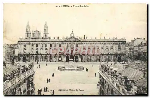 Cartes postales Nancy Place Stanislas