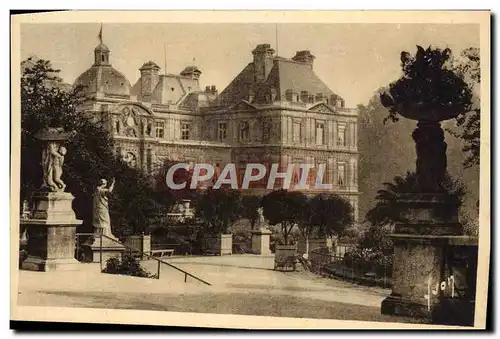 Cartes postales Paris Le Palais Et Jardin Du Luxembourg