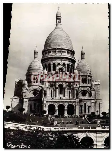 Cartes postales moderne Paris Basilique Du Sacre Coeur