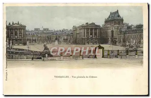 Ansichtskarte AK Versailles Vue Generale Du Chateau