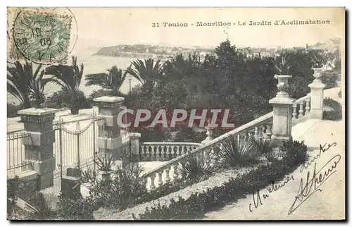 Cartes postales Toulon Mourillon Le Jardin D&#39Acclimatation