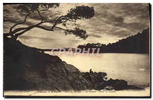 Cartes postales Toulon A Mejean Effet De nuages