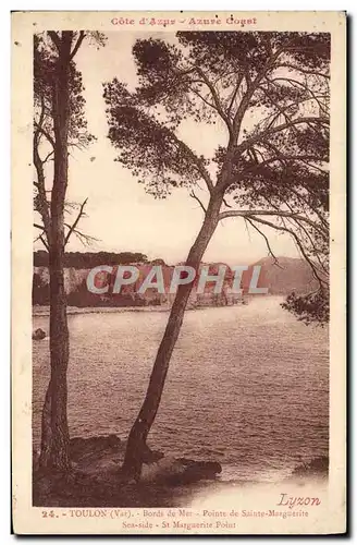 Cartes postales Toulon Bords De Mer Pointe De Sainte Marguerite