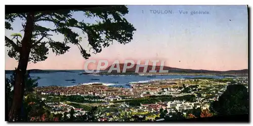 Cartes postales Toulon Vue Generale