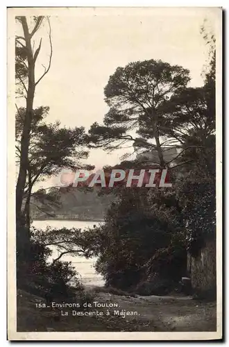 Ansichtskarte AK Environs de Toulon La Descente A Mejean