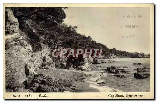 Ansichtskarte AK Toulon Cap Brun Bord de Mer