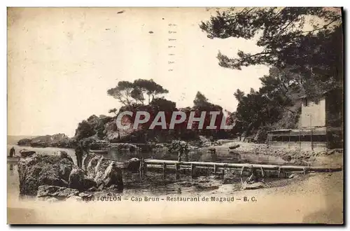 Cartes postales Toulon Cap Brun Restaurant de Magaud