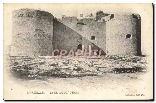 Cartes postales Marseille Le Chateau D&#39If I&#39Entree