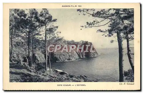 Cartes postales Cote D'Azur L'Esterel