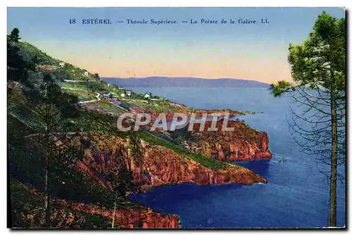 Cartes postales Esterel Theale Superieur La Pointe De La Galere