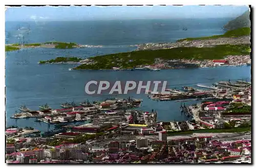 Cartes postales moderne Toulon Vue Generale La Rade Les Deux Freres Bateaux