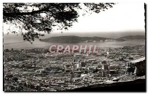 Cartes postales moderne Toulon Vue panoramique sur al ville et la grande rade