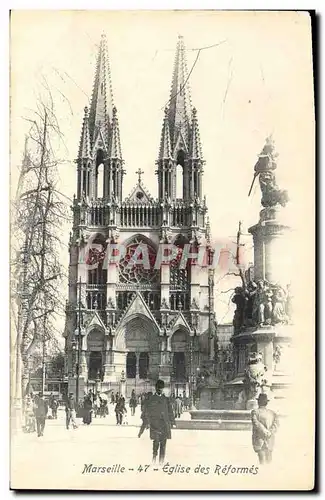 Cartes postales Marseille Eglise Des Reformes