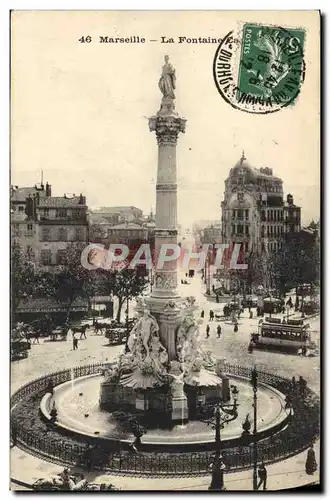 Cartes postales Marseille La Fontaine