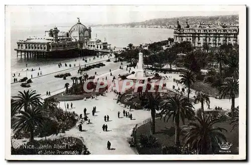 Cartes postales Nice Jardin Albert 1er Et Jetee promenade