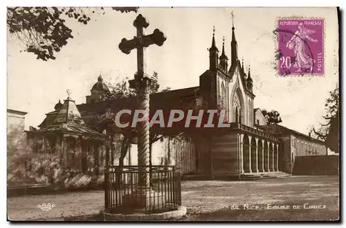 Cartes postales moderne Nice Eglise De Cimiez