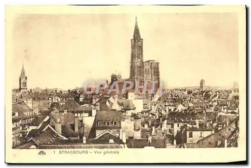 Cartes postales Strasbourg Vue Generale