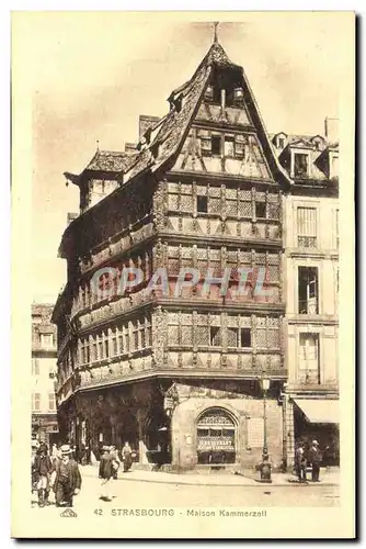 Cartes postales Strasbourg Maison Kammerzell