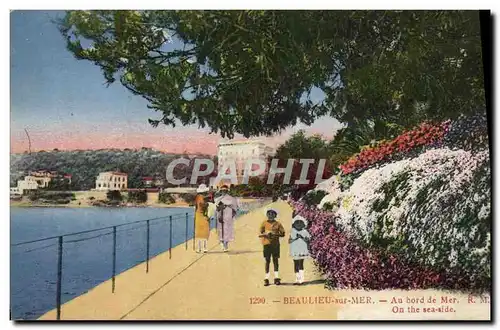 Cartes postales Beaulieu Sur Mer Au Bord De Mer