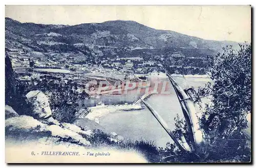 Cartes postales Villefranche Vue Generale