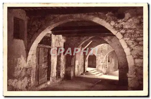 Cartes postales Villefranche Sur Mer La Rue Des Voutes