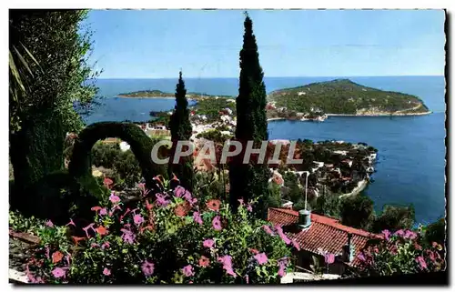 Moderne Karte Saint Jean Cap Ferrat Vue generale