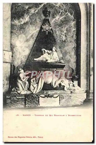 Cartes postales Nancy Tombeau du roi Stanislas a Bonsecours