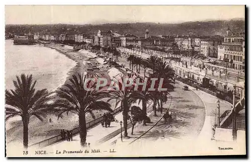 Cartes postales Nice La Promenade du Midi