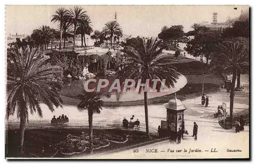 Cartes postales Nice Vue Sur le Jardin