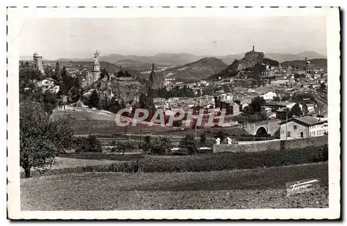 Ansichtskarte AK Le Puy Vue Generale dite des Quatre Rochers