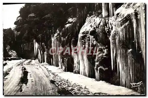 Cartes postales moderne Les Gorges Du Cians en Hiver