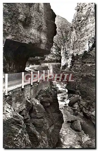 Cartes postales moderne Les Gorges Du Cians Les gorges a la petite crue