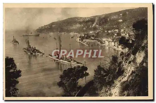 Ansichtskarte AK Villefranche La Rade Bateaux